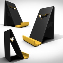 batman apoio smartphone gadget suporte a 3d print model - Mito3D