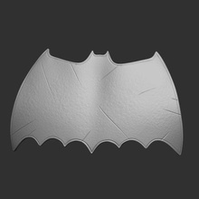 batman symbole franc meunier héros cosplay 3d print model - Mito3D