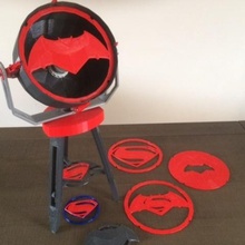 batman vs superman luce casa 3d print model - Mito3D
