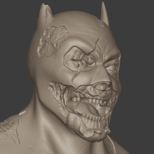 batman zombie buste art de dc dceased le bande dessinée 3d print model - Mito3D