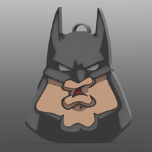 batmetal testa Batman dc i fumetti eroe portachiavi chiave squillare yt yutube serie arhybes +18 maturo 3d print model - Mito3D