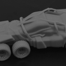 2 batmobil oyun gotham şehri batman 3d print model - Mito3D