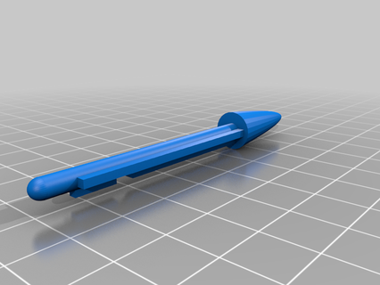 batmóvel míssil 3d print model - Mito3D