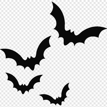bats hallowen 3d print model - Mito3D