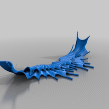 yarasa kanatları robin fly sanat heykeller kanatlar bat 3d print model - Mito3D