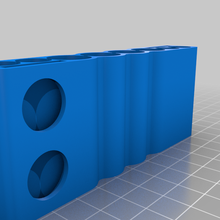 batteries box tool battery holder holders boxes 3d print model - Mito3D