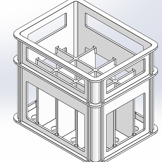 Batterie aaa Box Getränk kiste Bedenkenahrung 3D print model - Mito3D