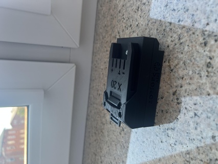 batterie adaptateur parkide projet nitéo extenseur titulaire soutien DIY outils connecteurs câble câbles lidl 3d print model - Mito3D