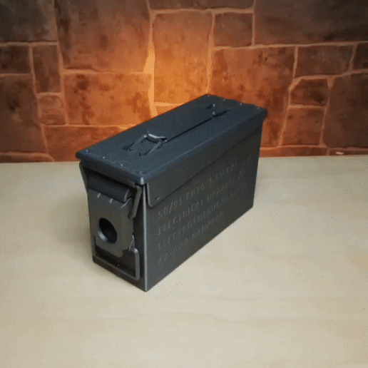 battery ammo box holder storage aa aaa 3D print model - Mito3D