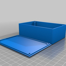 batterie boîte personnalisé électronique 3d print model - Mito3D