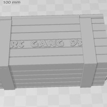 battery box rc various 1 10 drift crawler scale lipo gang 93 because 3d print model - Mito3D
