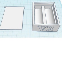 batteria scatola v2 cigarette 3d print model - Mito3D