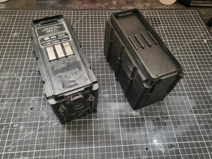batería caso funda herramientas caja Batería 3d print model - Mito3D