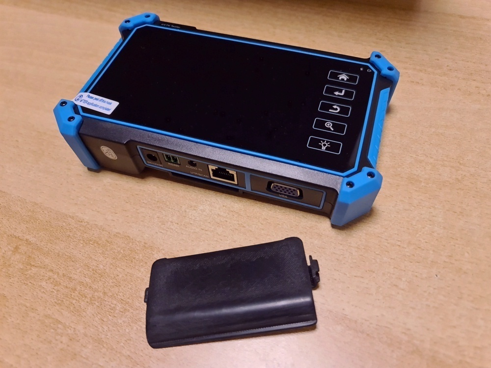 battery cover ip camera tester ti-n9651 9652 ipc-5100 5200 3d printer parts 3D print model - Mito3D