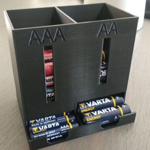 battery dispenser 3d print model - Mito3D