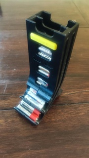 Batterie Spender aaa Halter Unterstützung aa Werkzeug Inhaber Boxen Box Behälter Organisation Lager 3d print model - Mito3D