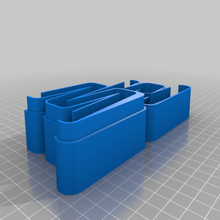 battery dispenser - aaa home customized organization 3d print model - Mito3D