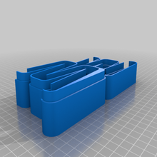 battery dispenser - aa home customized organization 3d print model - Mito3D