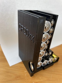 battery dispenser 20 tools diy maker 3d print model - Mito3D