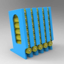 battery dispenser v3 electronics 3d print model - Mito3D