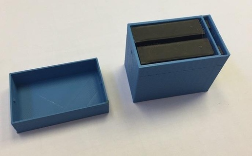batería gopro almacenamiento cámara vídeo artilugio 3d print model - Mito3D