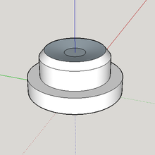 soporte de la batería + componente probador botón herramienta el apoyo pila 9v 3d print model - Mito3D