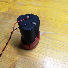 battery holder parkside b3 tool 3d print model - Mito3D