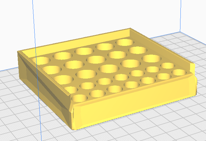 batterie halter unterstützung v1 3D print model - Mito3D