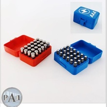battery storage boxes print-in-place batteries box holder tool aaa aa 3d print model - Mito3D