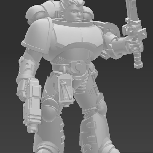 battle-sister april wh40k warhammer 40k 3D print model - Mito3D