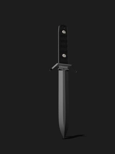 bataille dague couteau pliant complexe modèle éducation cosplay moderne fabrication technologie 3d print model - Mito3D