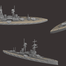 battaglia Jutland corazzata pacco 1 2000 2400 ww1 reale Marina Militare Tedesco 3000 1200 3d print model - Mito3D