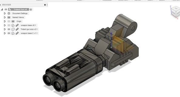 batalla Maestro reemplazo pistola transformadores juguete accesorios acción cifras 3d print model - Mito3D