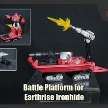 savaş platform transformatörler dünyanın doğuşu Ironhide oyun 3d print model - Mito3D