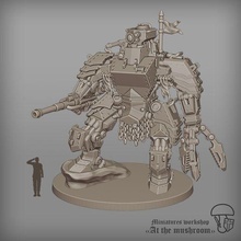 battle robot magaera game wargame 28mm tabletop military vehicle warhammer 40000 40k imperial knight 3d print model - Mito3D