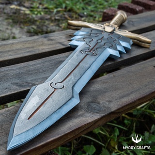 batalha espada réplica metin2 fantasia mmorpg 3d print model - Mito3D