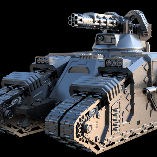 battle tank 3D print model - Mito3D
