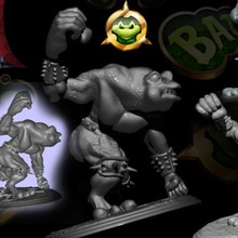 battle toads art game statuette sculptures 3d print model - Mito3D