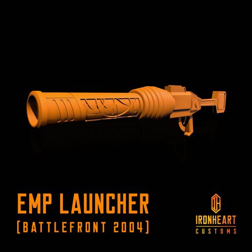 battlefront emp launcher 3D print model - Mito3D