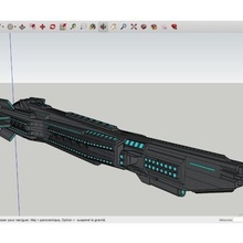 battleship proto vari 3d print model - Mito3D