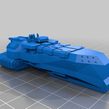 battleship Spiel Fahrzeuge Raumschiff 3d print model - Mito3D