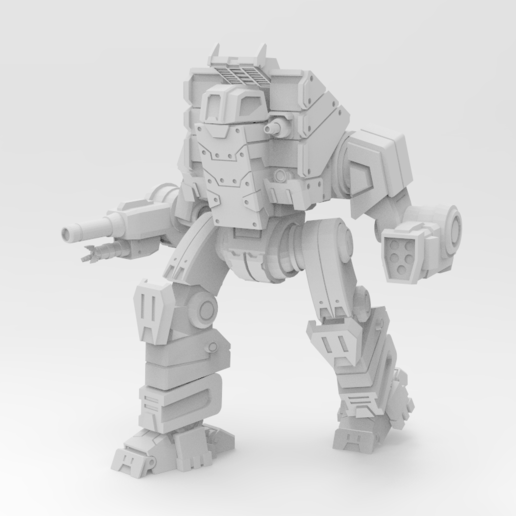 battletech hayalet oyun oyuncak scifi robot mechwarrior 3D print model - Mito3D