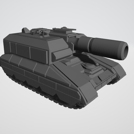 battletechnologie démolisseur réservoir chasseur Jeu 6mm Battletech scifi 3D print model - Mito3D