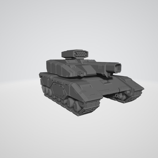 battletechnology ontos heat varient 6mm tank battletech 3D print model - Mito3D