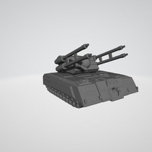 battletechnology partidária jogo 6mm tanque aa battletech 3d print model - Mito3D