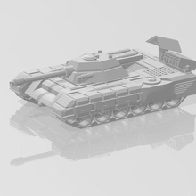 Battleteknoloji von şans klasik oyun 6mm tank sci fi 3d print model - Mito3D
