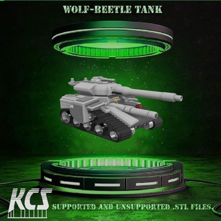 Battletechnology wolf beetle serbatoio battletech 6mm 10mm 15mm 28mm scifi sci fi 3d print model - Mito3D