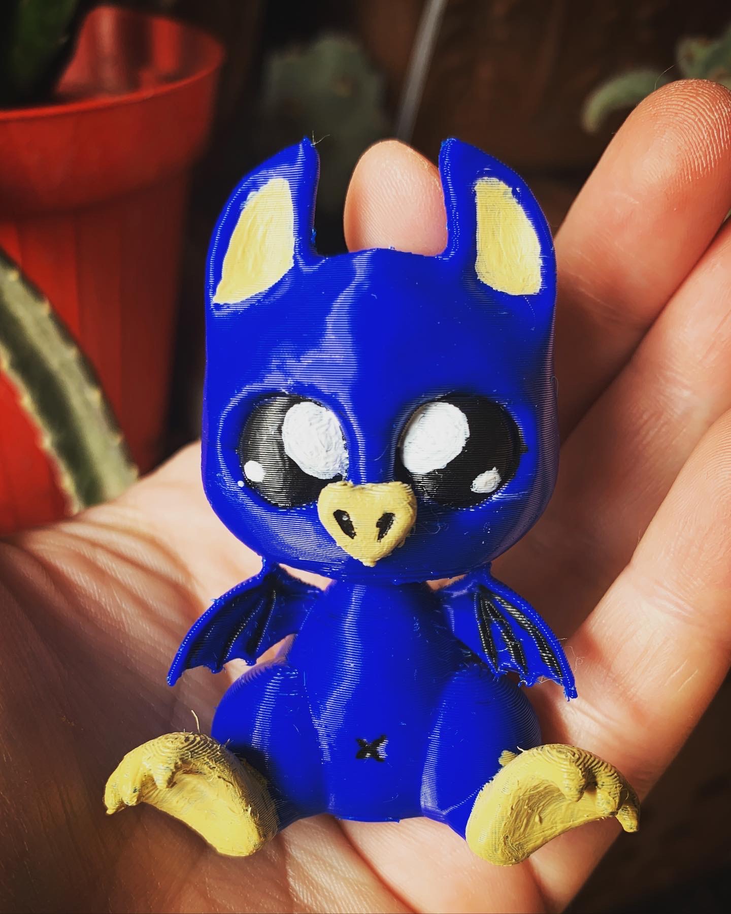 maluco bebê Bruxas bastão animal fofa Kawaii 3D print model - Mito3D