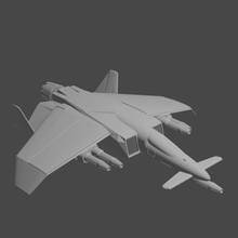batu package scifi space fighter wargame battletech mechwarrior jet clans 3d print model - Mito3D