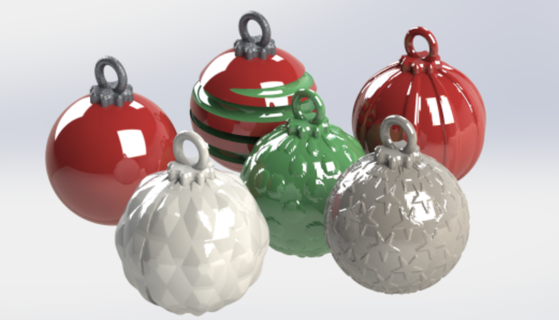 Süsler Ayarlamak 7 ev Noel küçük x mas landy24 3d print model - Mito3D
